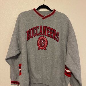 Vintage Gray Buccaneers Men's Sweater